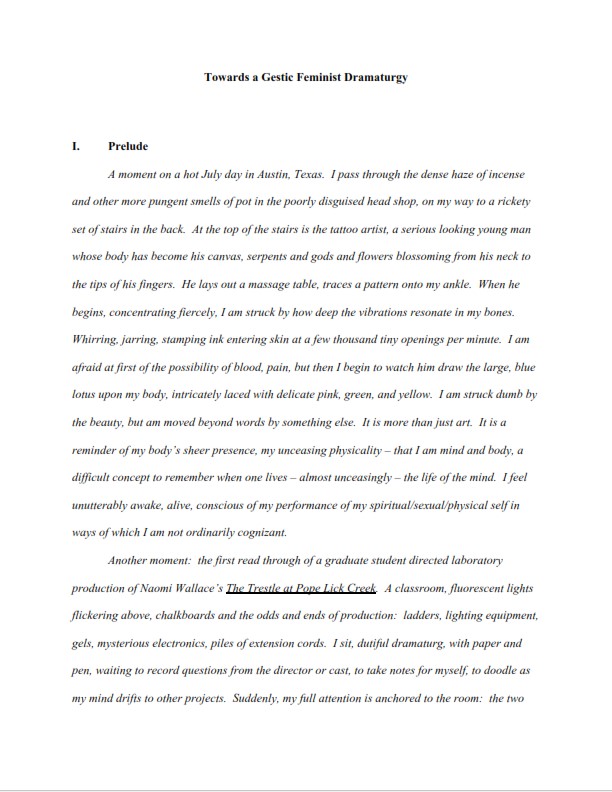 Undergraduate Dissertation Proposal Example